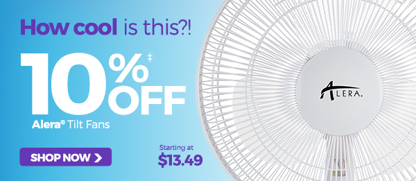 Up to 30% OFF fans, cleaning & more!